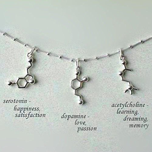 Okdeals Necklace Biochemical Molecules Suitable for Women 3 Pcs - Thumbnail 4