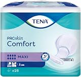 TENA Comfort Maxi Absorbent Incontinence Pads Large Shaped 28 pack view 2