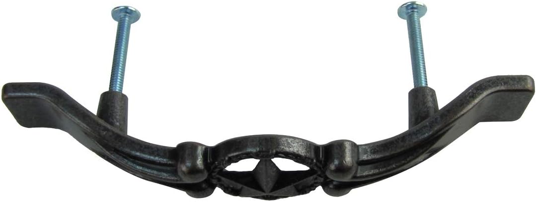 Metal Texas Star Circle Kitchen Cabinet Door Pull Hardware Vanity Drawer Handle Knobs Handles