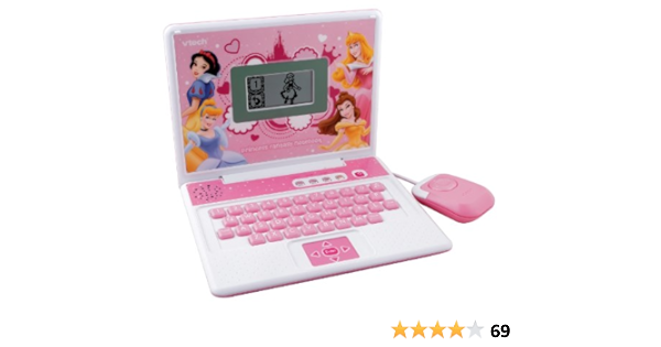 vtech disney princess magical learning laptop