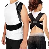 Atlas Health Ultimate Posture Corrector & Resistance Band Set for Men & Women - Align Your Spine & Relieve Back Pain - Soft, Lightweight, Breathable Neoprene for Comfort - Discreet Adjustable Design