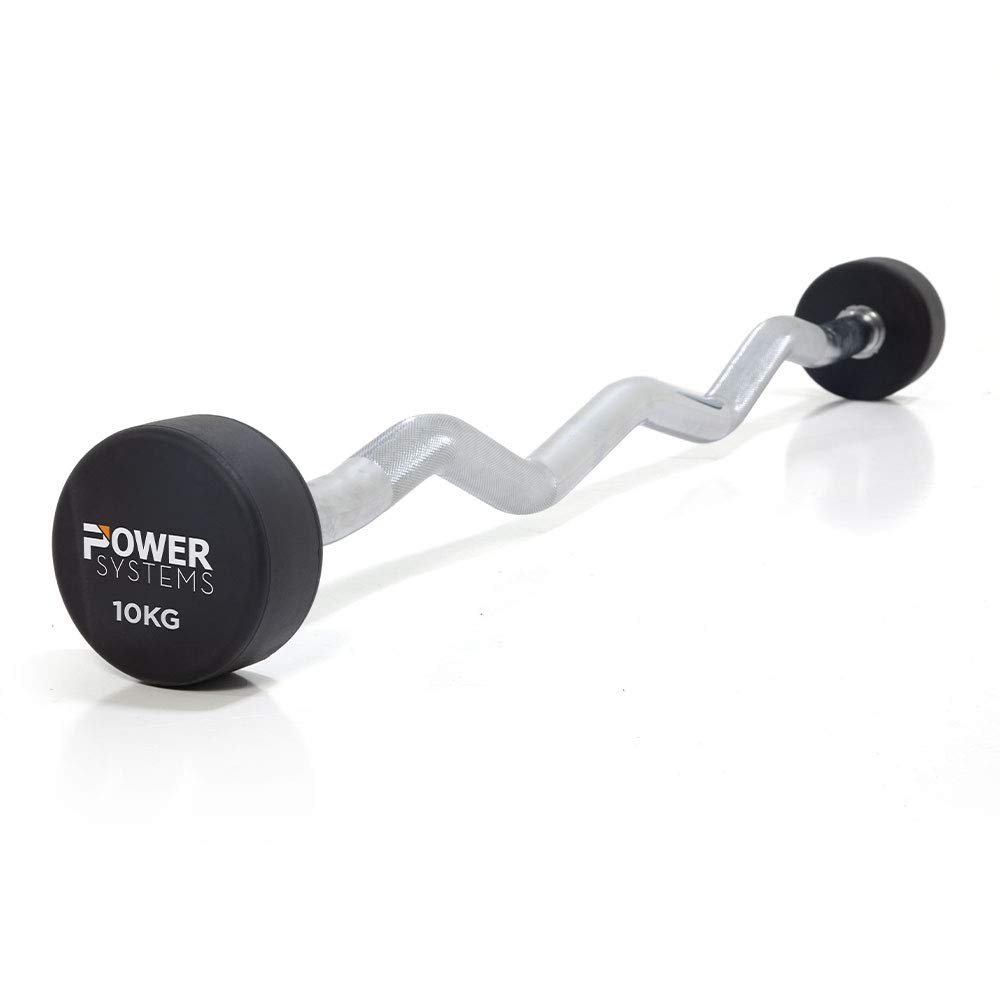 Power Systems ProStyle Fixed Barbell with EZ Curl Handle