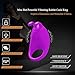 Vibrating Cock Ring Powerful 7 Speeds Silicone Penis Ring Vibrator Clit Stimulator 100% Waterproof Rechargeable Adult Toy for Men Couple Sex