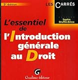 L'essentiel de l'Introduction gÃ©nÃ©rale au Droit by 
