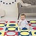 Skip Hop Interlocking Foam Floor Tiles Playspot, Multi-Mix