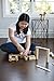 40 Piece Tegu Explorer Magnetic Wooden Block Set, Natural