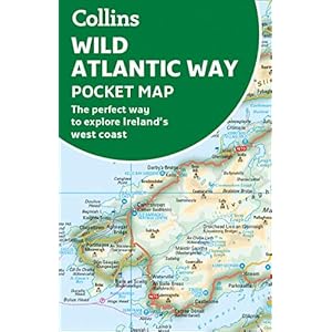Wild Atlantic Way Pocket Map: The Perfect Way to Explore Ireland’s West Coast Paperback – Gevouwen Kaart, 7 februari 2019