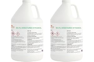 FIVE STAR MATERIALS RESOURCES Ethyl Alcohol 200-proof | Denatured (2 Gallon (256 oz))