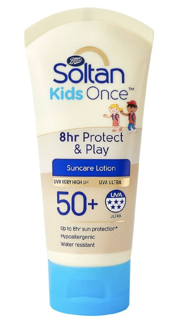 Soltan Kids Once 8hr Protect & Play Lotion SPF50+ 50ml