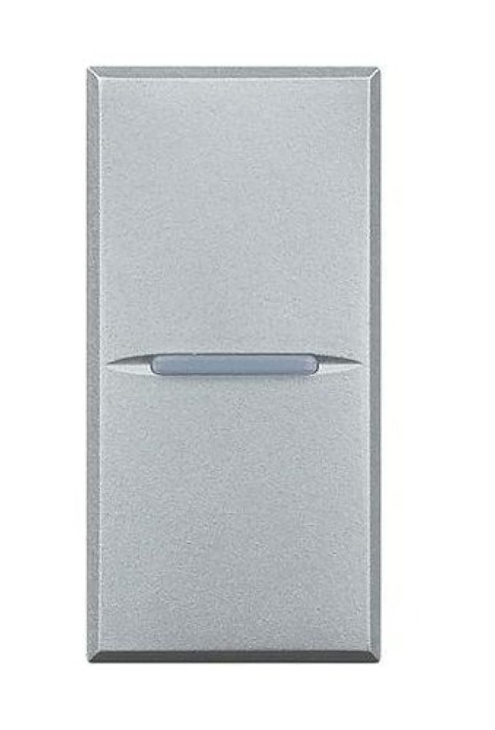 Bticino SHC4001F Axolute FP Switch, 1P, 16A, Clear, Grey
