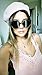 SOJOS Womens Retro Vintage Half Metal Frame Cateye Sunglasses SJ2035 with Black Frame/Grey Lens