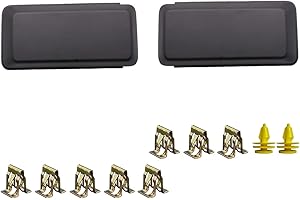 KYYET Pair Left Right Front Bumper Guards Pads Inserts End Caps Cover Trim Grill Replacement For F150 F-150 2018-2020