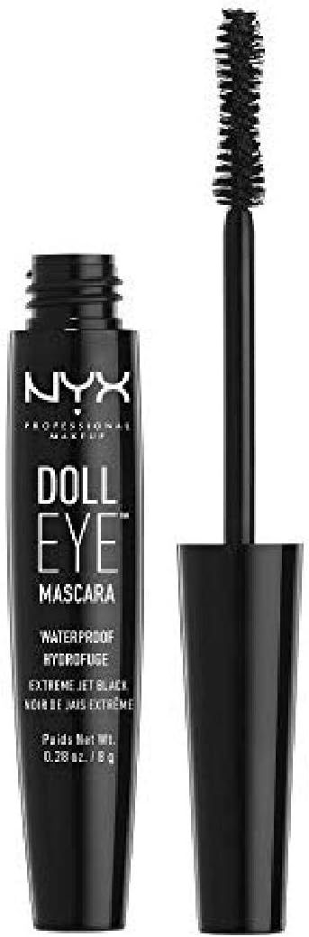 NYX PROFESSIONAL MAKEUP Doll Eye Mascara, Long Lash, Black