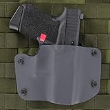 R&R Holsters: Black - OWB Kydex Holster for Glock 43 & 43X - Outside The Waistband