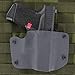 R&R Holsters: Black - OWB Kydex Holster for Glock 43 & 43X - Outside The Waistband