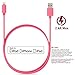 Gembonics 8 Pin Lightning to USB Cable - 3-Feet - Red