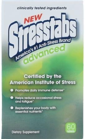 Stresstabs Advanced High Potency Stress Supplement - 60 ea, Pack of 6