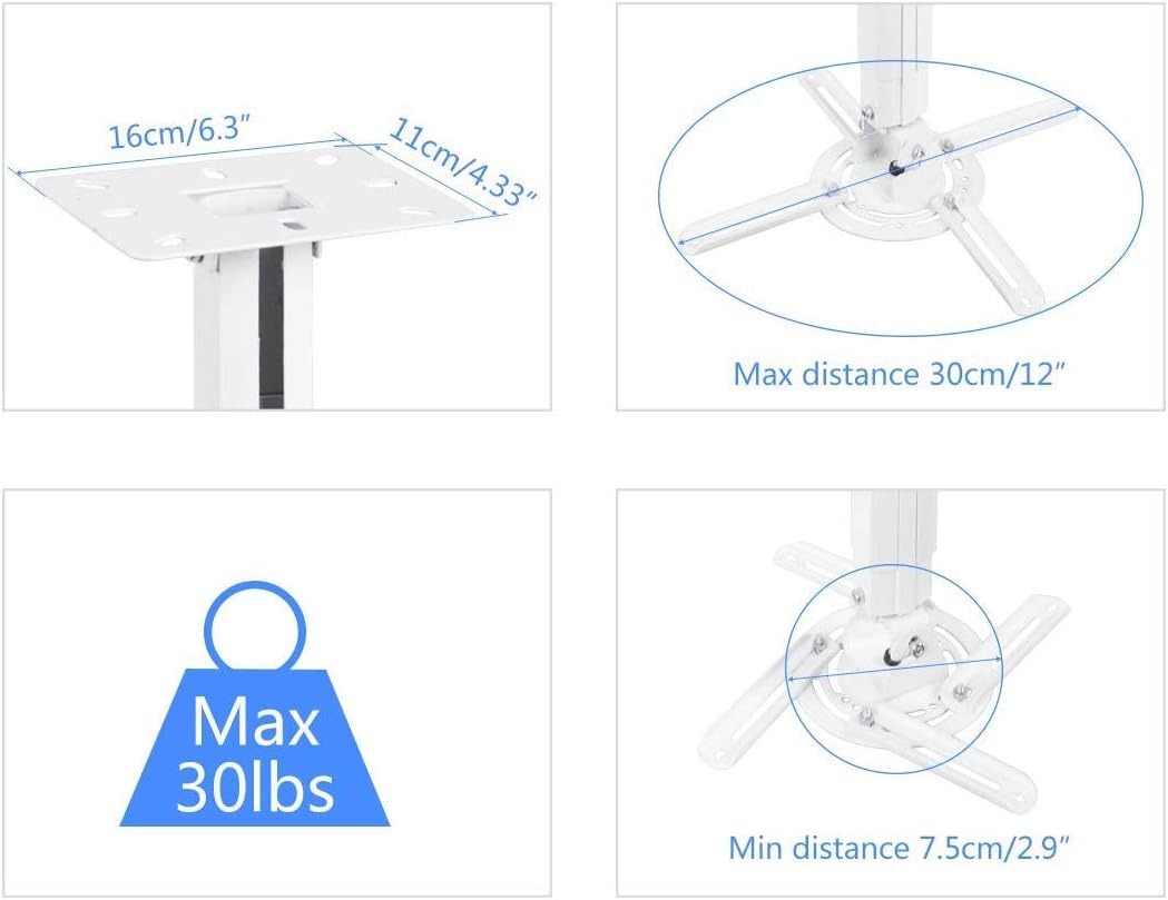 suptek Projector Ceiling Bracket - Image 5