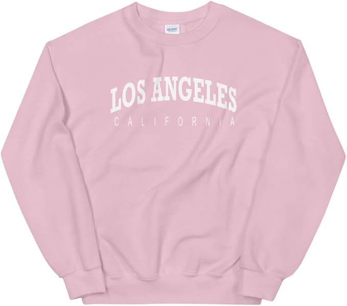 Coastal Currents Los Angeles Crewneck Sweatshirt, LA Sweatshirt, LA Crewneck, Los Angeles