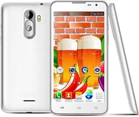 Factory Unlocked Cell Phone - 5.5 Inch Big Screen with High Speed Cpu - Compatible with All GSM Sim