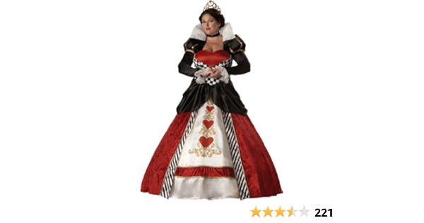 red queen costume plus size