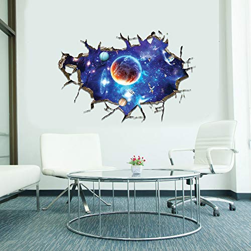 image for Iusun Sticker Iusun Christmas 3D Wall Sticker Art Vinyl Wall Decal Wal