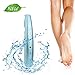 Electric Callus Remover - Dr.HeiZ Electric Foot File for Feet Hard Skin Remover Rechargeable Callus Shaver with LED Light Electric Foot File Pedicure Tools(Blue)