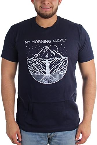 My Morning Jacket - Mens Gorge Fitted T-Shirt, Large, Navy