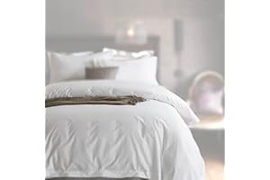 VEJESIME Duvet Cover, 3-Side Zipper, Tencel Lyocell, Triple-Zip System, Softest 100% Natural 90x105 Inches (King)
