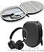 Matte Black Case for JBL Live 400bt, E55BT, E55BT Quincy Edition, E45BT; Skullcandy Hesh 3, Puro Sound, Bebe Boom, Sony MDRXB950, MDRXB650, Bose QC35, QC3, QC25, QC2, QC15