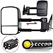 ECCPP Replacement fit for Towing Mirrors Power 88-98 Chevy/GMC C/K1500 88-00 C/K2500 3500 92-99 Suburban C/K1500 2500 Tahoe Yukon Truck/2000 Chevy Tahoe GMC Yukon V8 5.7L