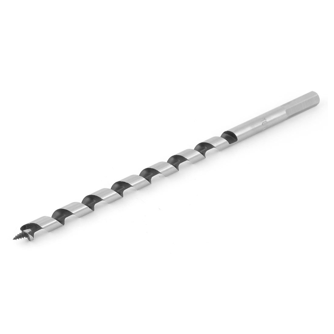 Sourcingmap 3mm x 10mm x 230mm Wood Cutting Spiral Flute Auger Drill Bit