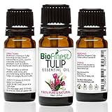 BioFinest Tulip Oil - 100% Pure Tulip Essential Oil -Promote Restful Sleep, Relieve Stress- Premium Quality - Therapeutic Grade - Best For Aromatherapy - FREE E-Book (10ml)