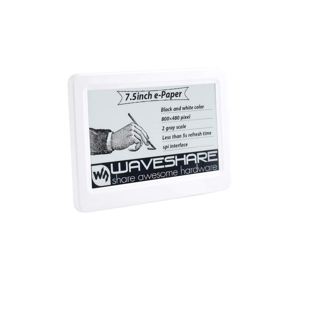 7.5inch Passive NFC-Powered e-Paper Black/White e-Ink Display, No Battery Required, Wireless Powering and Data Transfer,Refreshed By Smartphone
