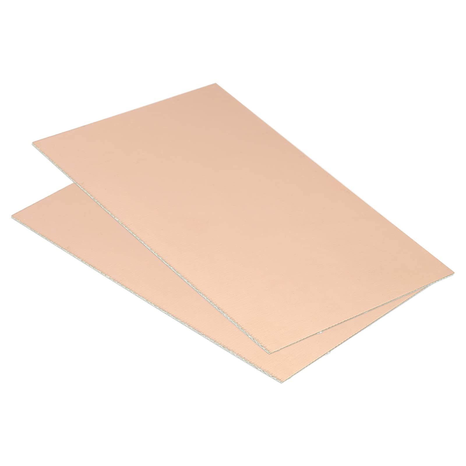 PATIKIL FR4 Single Side Copper Clad, 2 Pack 150 x 100 x 0.8mm PCB Laminate Circuit Board