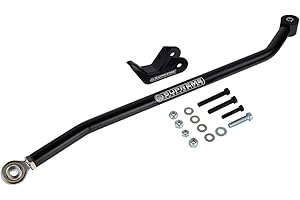 Supreme Suspensions - Front Track Bar for 1997-2006 Jeep Wrangler TJ Adjustable Track Bar for 0" - 3.5" Lifts with Relocator Bracket (Base, Unlimited, LJ)
