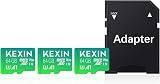 KEXIN 64GB Micro SD Card A1 U3 V30 with SD Adapter 4K Full HD view 8
