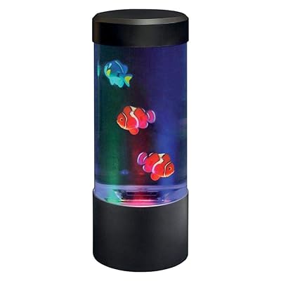 Buy Lightahead Led Mini Desktop Fantasy Fish Lamp With Color Changing Light Effects A Sensory Synthetic Fish Tank Aquarium Mood Lamp Excellent Gift Online In Indonesia B0859mjpmd