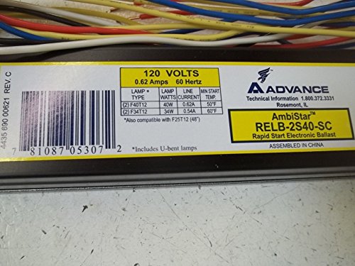 ADVANCE RELB2S40SC BALLAST 120VNEW IN BOX - Thumbnail 2