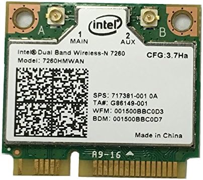 I10gb Intel Dual Band Wireless N 7260 2x2 Agn Bluetooth 4 0 P N 7260 Hmw An Amazon Co Uk Computers Accessories