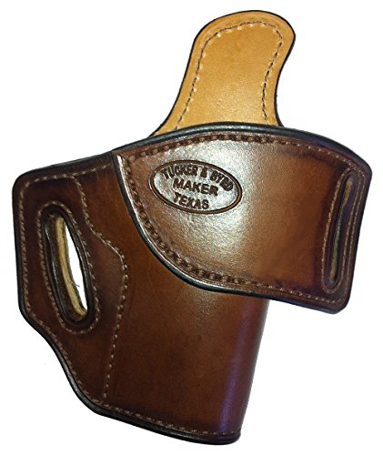 Left Hand - Tucker & Byrd Leather SST Belt Holster - Glock 19-23 - Dark Brown