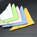 Trolax(TM)Cleaning Cloth Polishing Polish Cloth Microfiber for Guitar Violin Piano Clarinet Musical Instrument
