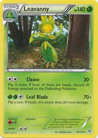 Pokemon - Leavanny (10) - Black and White Plasma Storm