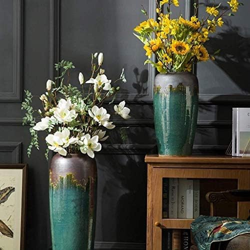 花瓶 花瓶セラミック理想的な装飾レトロホームオフィスパーティー25x48cm Size 25x48cm B081cnb3w8 4 675円 100 品質保証 Salenew大人気 日本全国 送料無料 セールsale Off 格安saleスタート