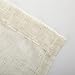 Dreaming Casa Natural Linen Sheer Curtains for Bedroom Solid Semi Sheer Grommet for Living Room 2 Panels 84 inches Long, 52