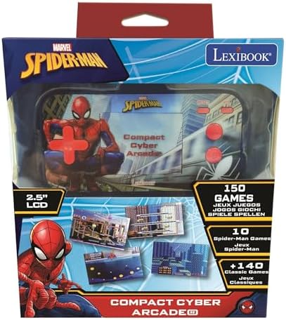 , Consola Cyber Arcade do Homem-Aranha, JL2367SPLXB