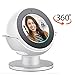 Premium Stand for Echo Spot by &Colors. Convenient 360 Degree Rotation with Smooth Precision Ball Bearings. Stable & Sturdy with Non-Scratch Surface. (SILVER)