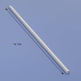 D-Line Mini Trunking 30mm x 15mm White 1m Self-Adhesive Cable Cover view 5
