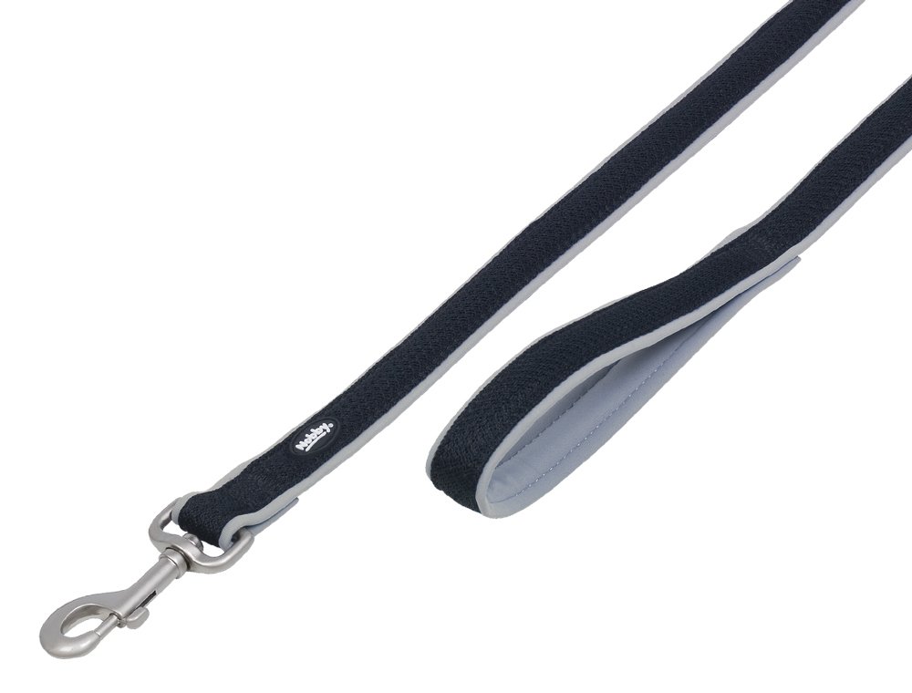 Nobby Preno Mesh Dog Lead, 120 cm/15 - 20 mm, Gray