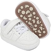 Clowora Unsex Baby Shoes Boys Girls Infant Sneakers Non-Slip Soft Rubber Sole Toddler Crib First Walker Lightweight Shoes